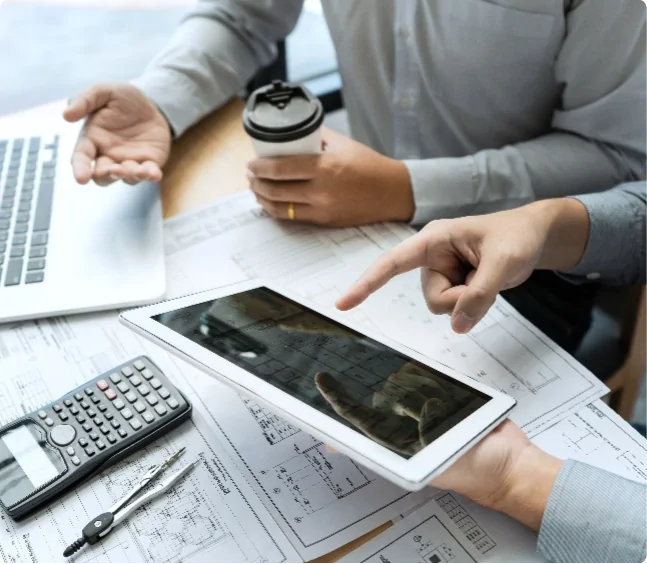 projet de construction local professionnel